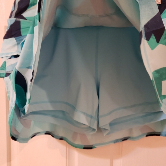 ID Ideology Plus Size Printed Flounce Skort - Size Large - Picture 2 of 7